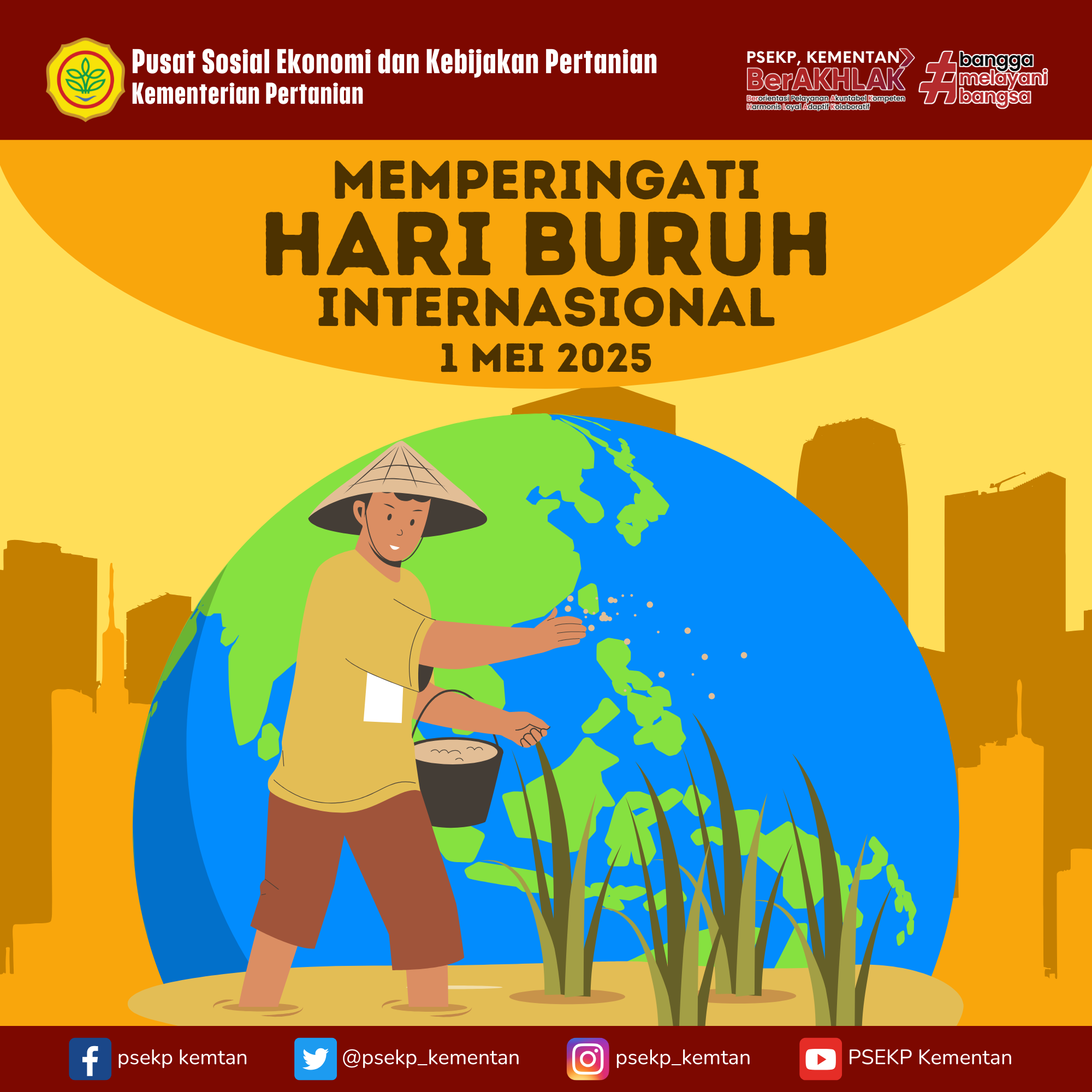Selamat Memperingati Hari Buruh Internasional 1 Mei 2025