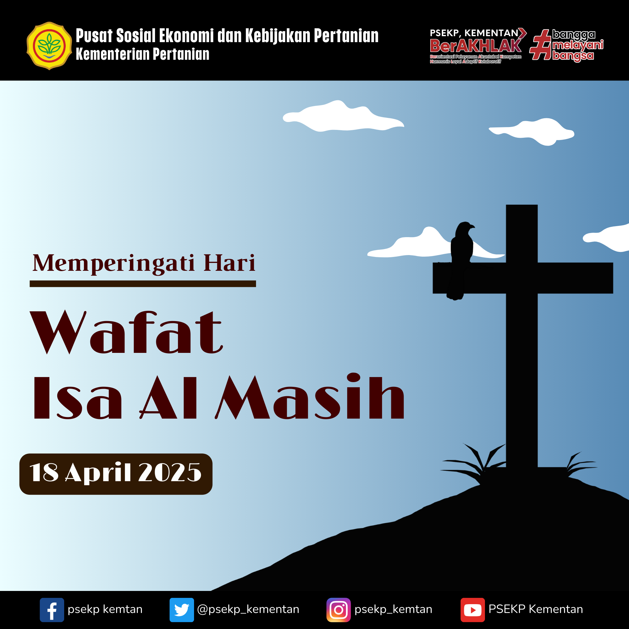 Memperingati wafat Isa al Masih