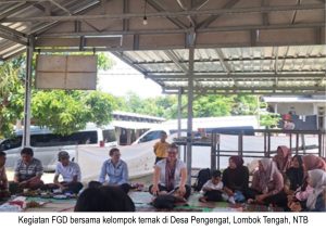 Kunjungan Tim IndoDairy-2 ke NTB: Dorong Inovasi Pakan Lokal dan Penguatan Korporasi Peternak
