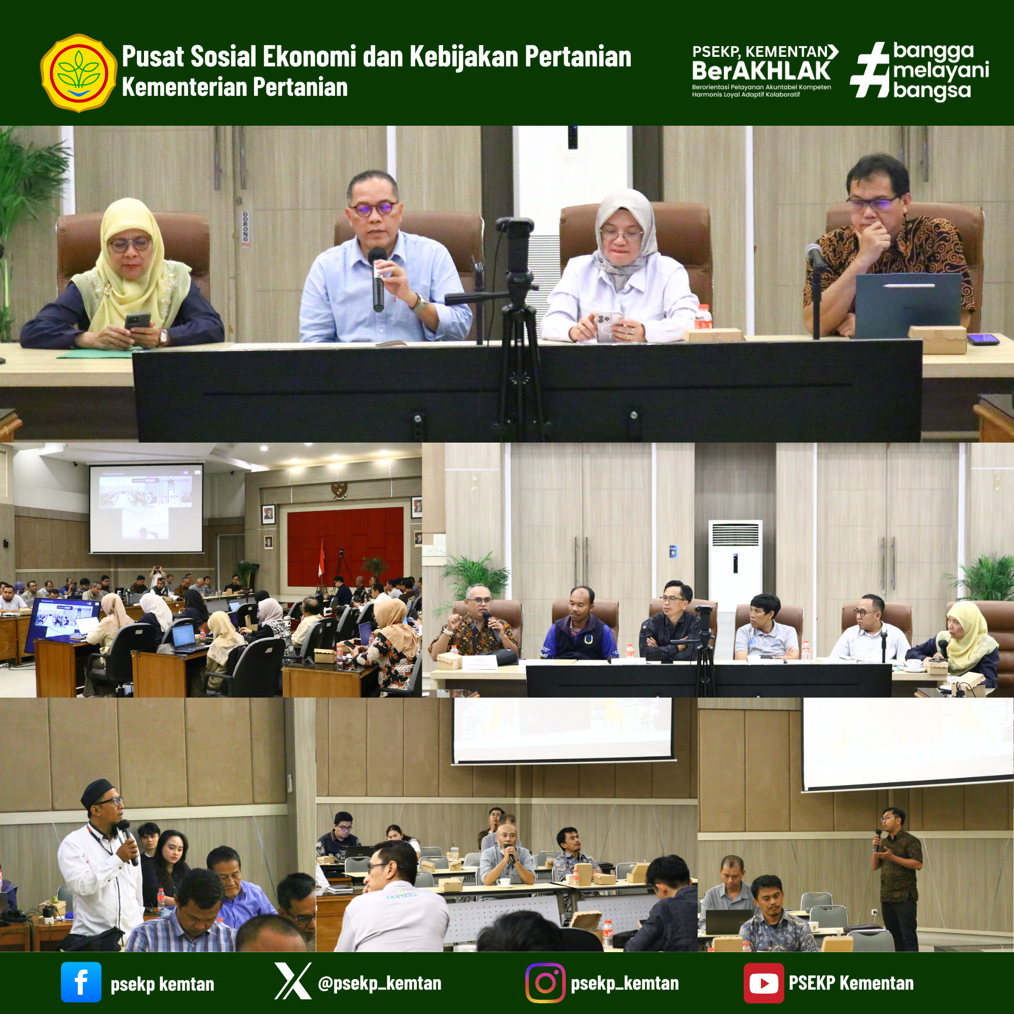 PSEKP Gelar Stakeholder Meeting, Dorong Komersialisasi Pakan Hijauan untuk Perkuat Peternakan Sapi Perah