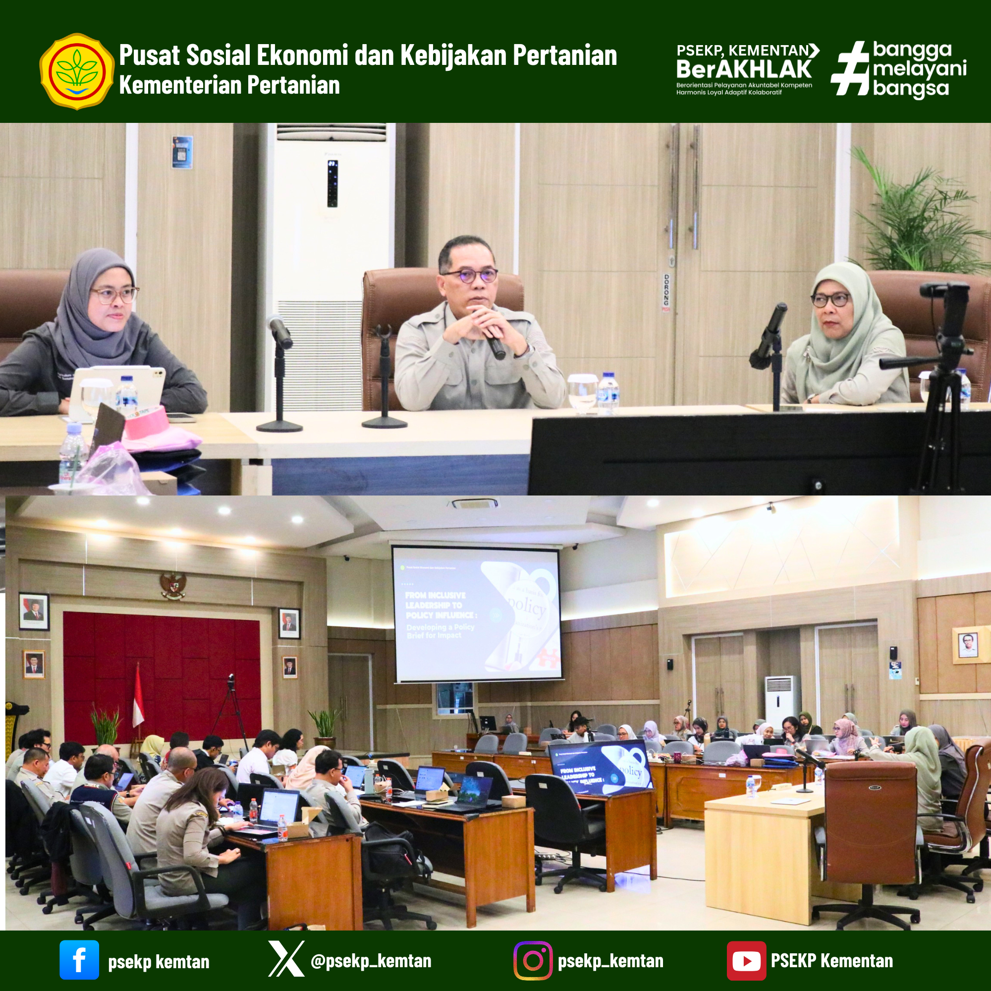 PSEKP dan ACIAR Perkuat Kapasitas Analis Kebijakan melalui Workshop Penyusunan Policy Brief dan Advokasi Kebijakan
