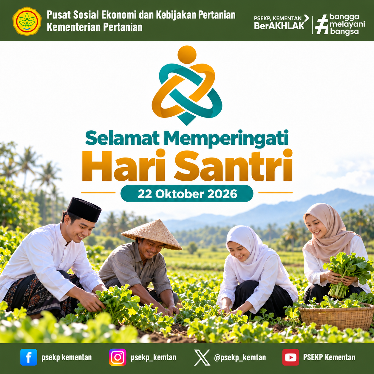 Hari Santri 2026 Menguatkan Pengabdian Santri untuk Kemandirian Pangan